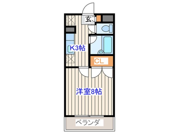 リバ－ヒルズの物件間取画像